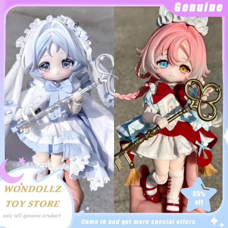 New Come4free Mini 1/6 Bjd Bonnie Bunny Dream Box Series Blind Box Kawaii Action Figure Moveable Doll Collection Model Gift