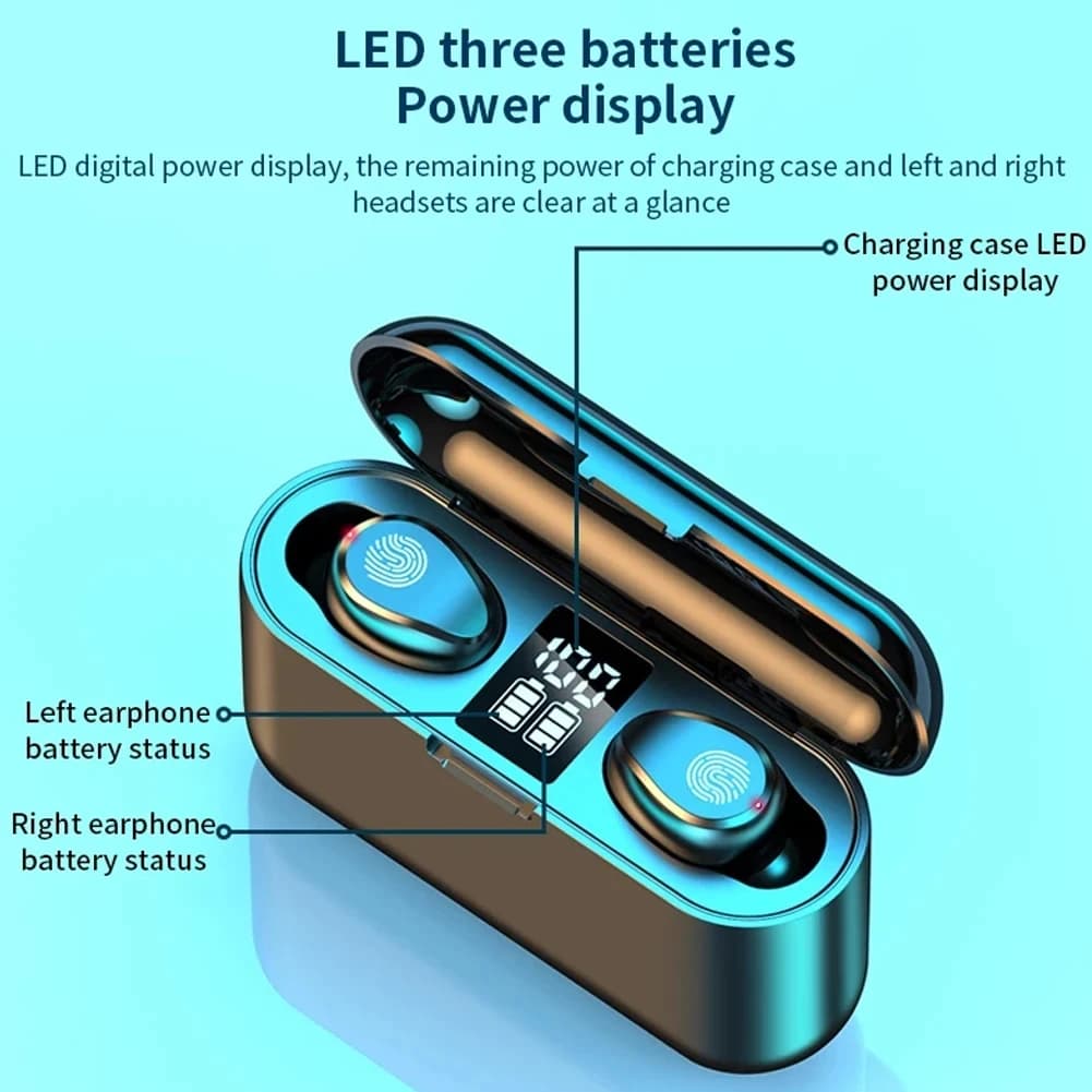 For Honor GT BLACKVIEW BV6300 Pro Motorola Motorola Motorcycle Wireless Charging Sports Gaming Headphones Led Display Headphones