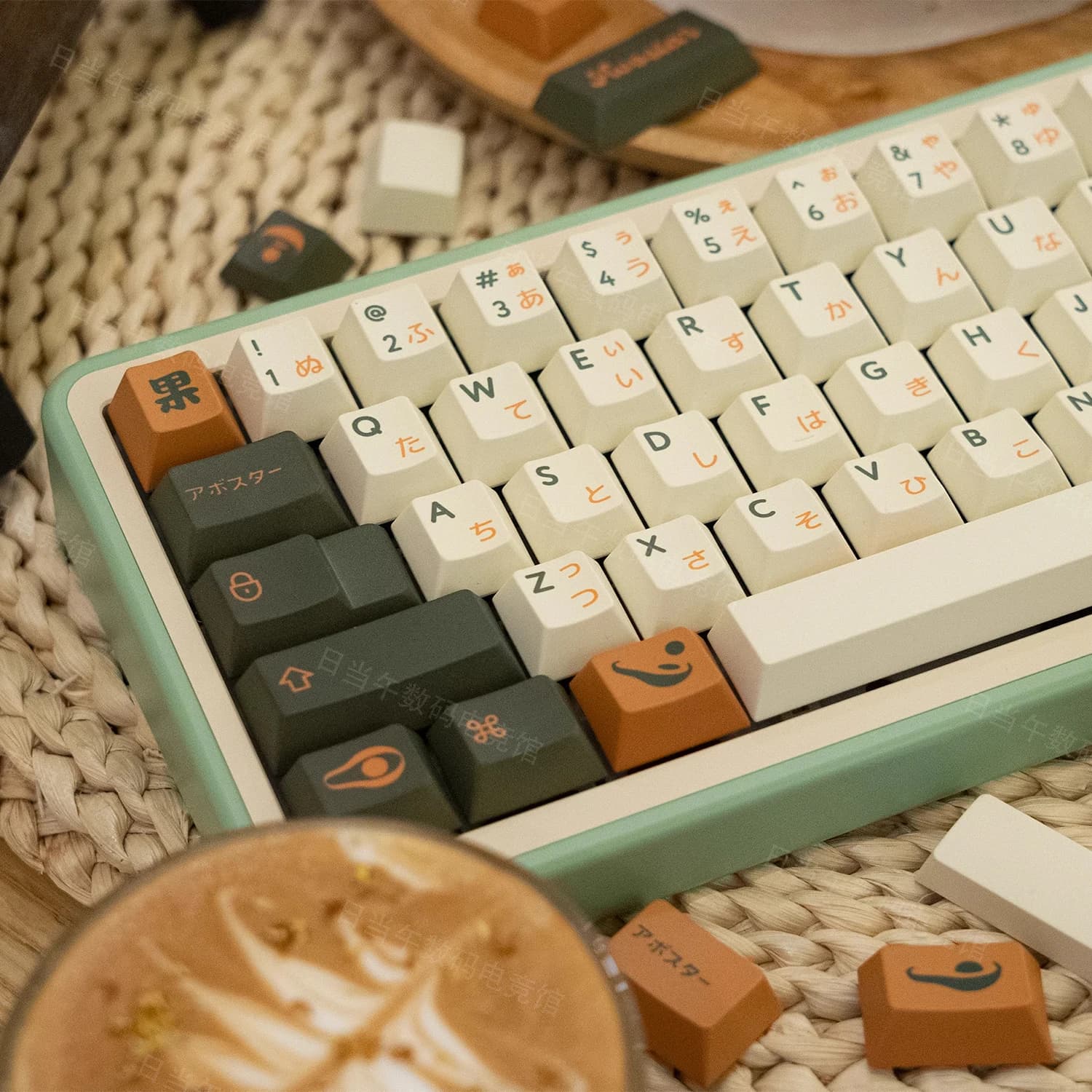 Avocado GMK keycap originale altezza PBT tastiera meccanica a sublimazione su cinque lati set completo personalizzato