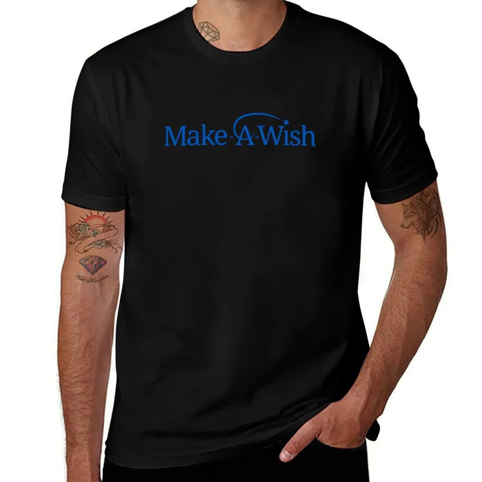 T-shirt Make A Wish Foundation of America in tessuto elasticizzato, comoda t-shirt