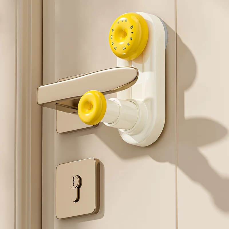 Blocca Porta di Sicurezza Portatile, Dispositivo Essenziale per Casa e Hotel, Strumento Antifurto per Donne che Vivono da Solte