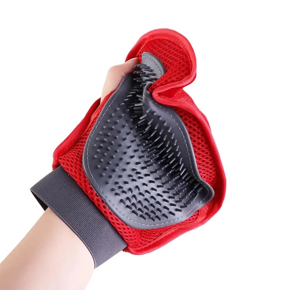Deshedding Glove Deshedding Gentle Efficient Pet Grooming Glove Pet Glove Dog Brush Glove Dog Combs Dog Bath Cleaning Supplies