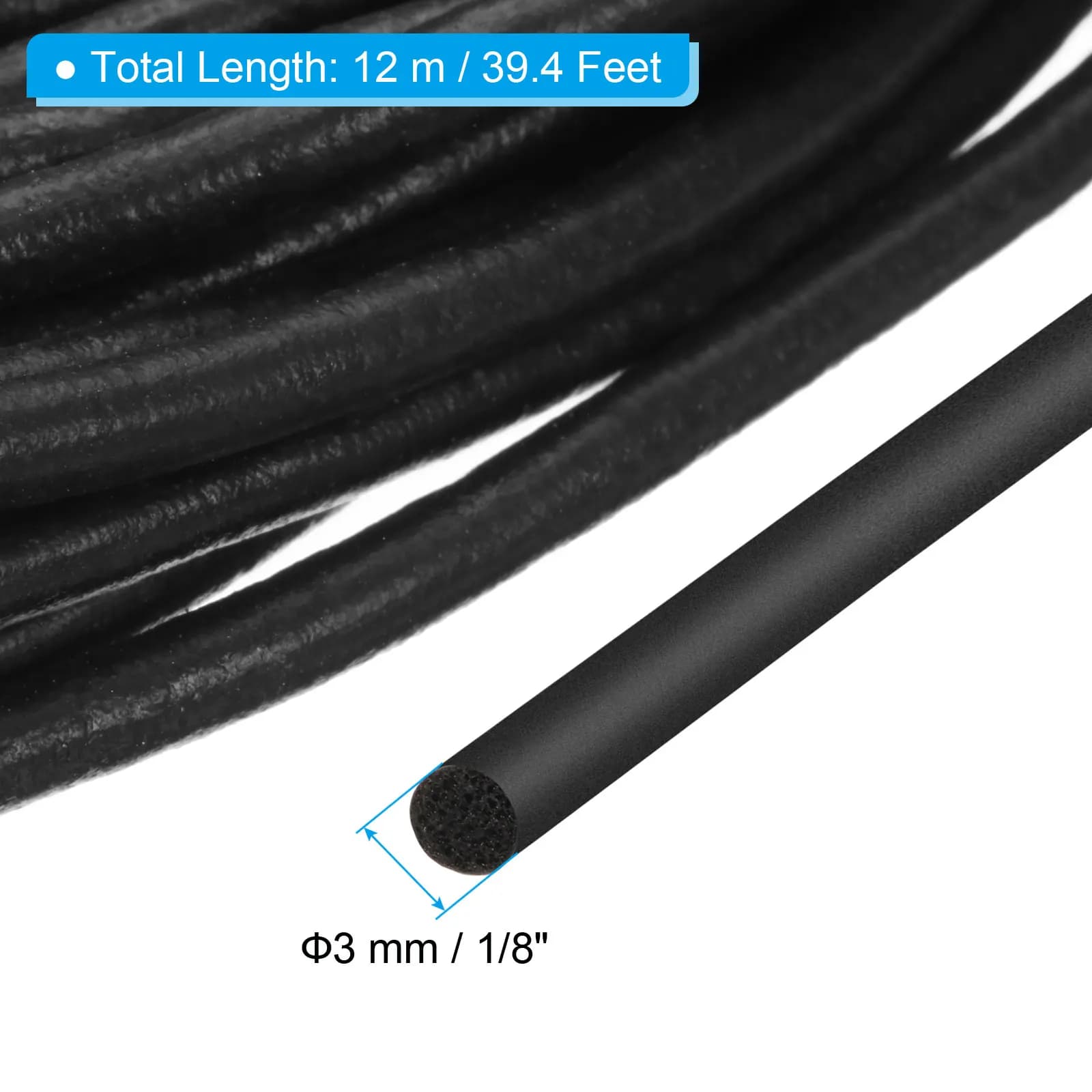 1.5m-24m EPDM Support Rod 3mm-25mm Mastic Crack Joint Filler Roll Seal Weather Strip for Home Construction