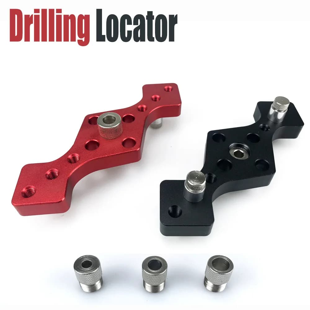 Pocket Hole Jig Woodworking Drill Guide Vertical Hole Locator Doweling Jig Straight Hole Punching Tool for Woodworking
