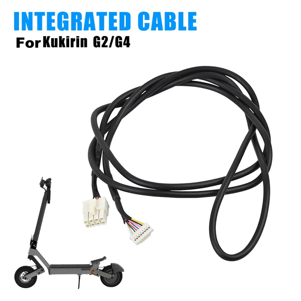 Cavo di controllo dati con cablaggio integrato nero da 170 cm per monopattino elettrico Kukirin G2 G4, ricambio per la riparazione del portellone posteriore
