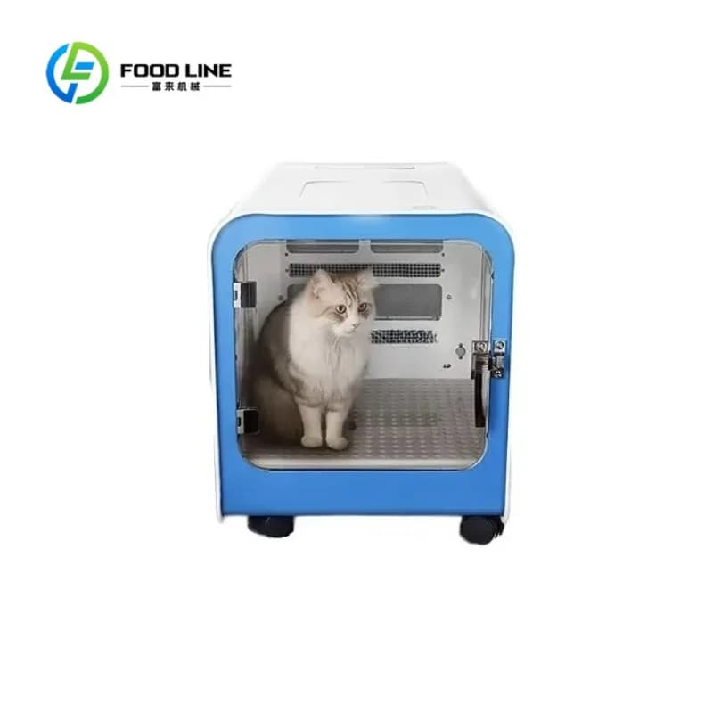 Asciugatrice per Animali Domestici Silenziosa Personalizzata con Blocco di Sicurezza a Risparmio Energetico per Cani e Gatti di Taglia Media