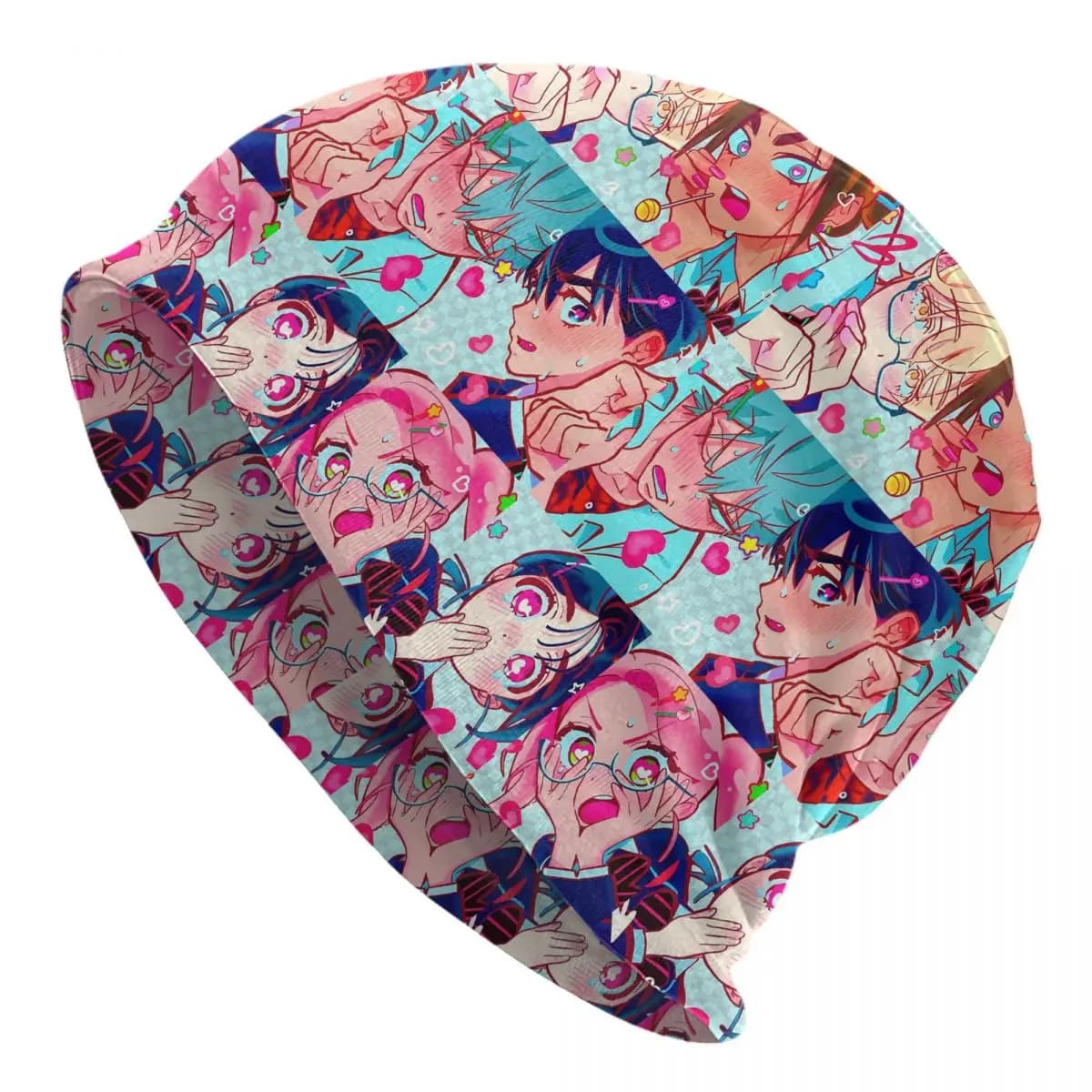Alien Stage Anime Bonnet Hat Casual Outdoor Luka Ivan Till Mizi Skullies Beanies Hat Men's Women's Summer Dual-use Caps