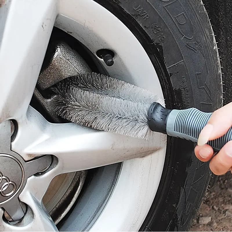 Car Wheel Cleaning Brush Profession Automatic Tyre Cleaner Details Brush for Cleaning Wheels Dry and Wet Wheels Accessories for Goods