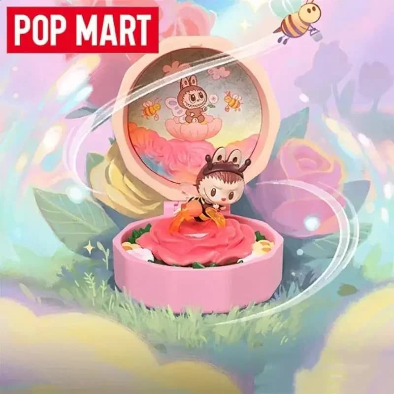 POP MART Scatola per anelli romantica Serie 4 Set di scene Scatola cieca Figura anime Scatola misteriosa a sorpresa Giocattoli Ornamenti Figurine Guess Bag