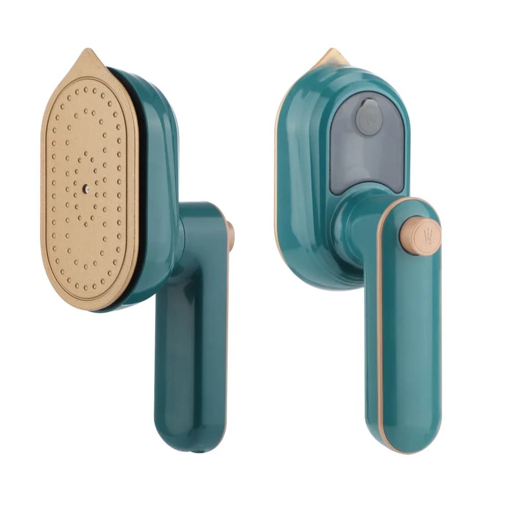 Mini ferro da stiro a vapore portatile 170 ° Rotazione ad alta temperatura 180 ° C Macchina da stiro portatile a vapore per indumenti Wet & Dry per casa e viaggi