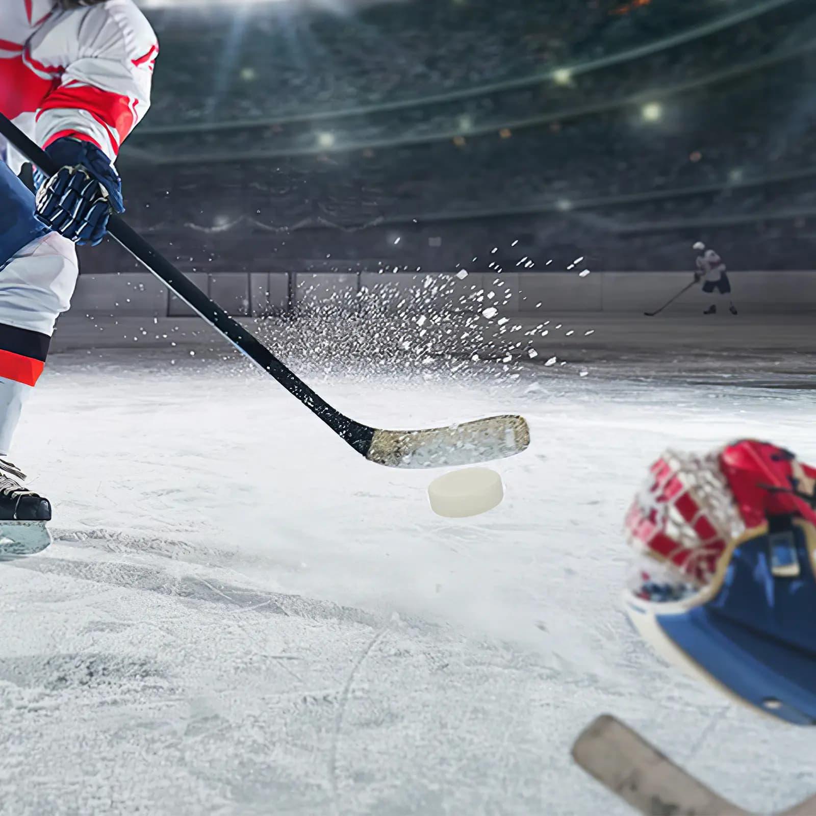 Set di 3 Dischi Luminosi per Hockey su Ghiaccio in PVC, per Allenamento Professionale e Competizioni, Adatti per Pattinaggio su Strada, Accessori per Appassionati di Sport