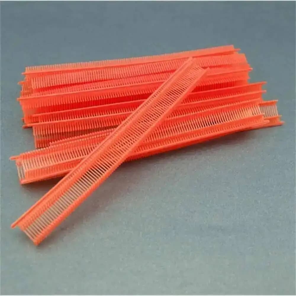 "Sottile" Rosso Tag Pistola Spille Ad Ago Pp Indumento Vestiti Calzino Cappello Bambola Prezzo Etichetta Etichetta di Fissaggio Segno Etichetta Titolare Tag Pin 10000 pz/lotto