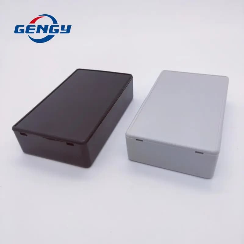 Custodia custodia scatola di plastica 100x60x25mm progetto di circuito stampato scatole di giunzione elettroniche fai da te 1 pz senza viti