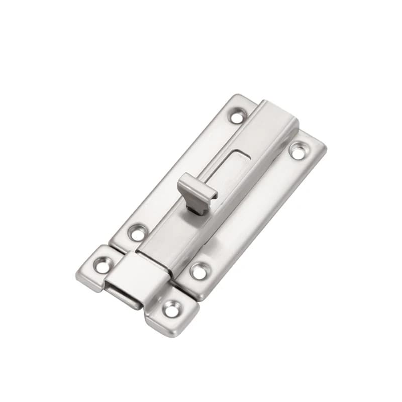 Chiusure manuali per porte in acciaio inossidabile, circa 2 pollici, 3 pollici, 4 pollici. Serrature per porte di camere da letto, porte dei bagni, porte dei guardaroba