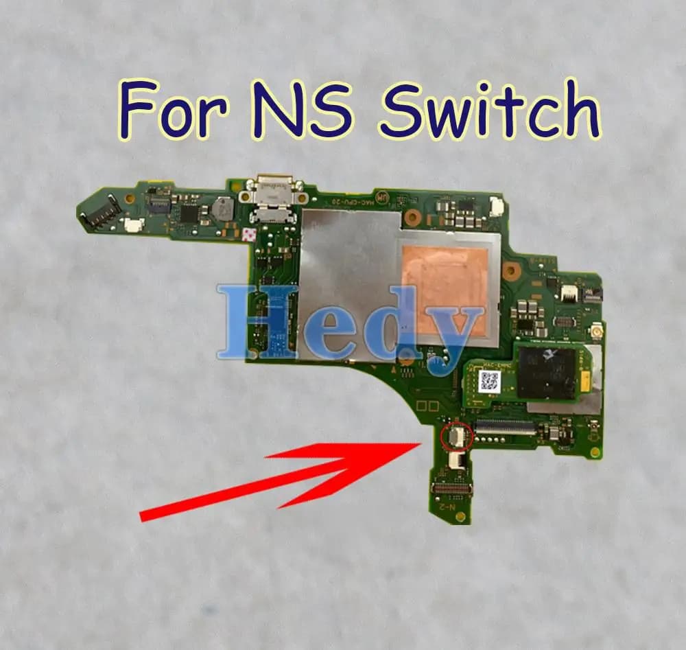 1PC di ricambio nuovo per nintendo Switch Console interna CPU presa ventola Clip di contatto connessione FPC 4pin