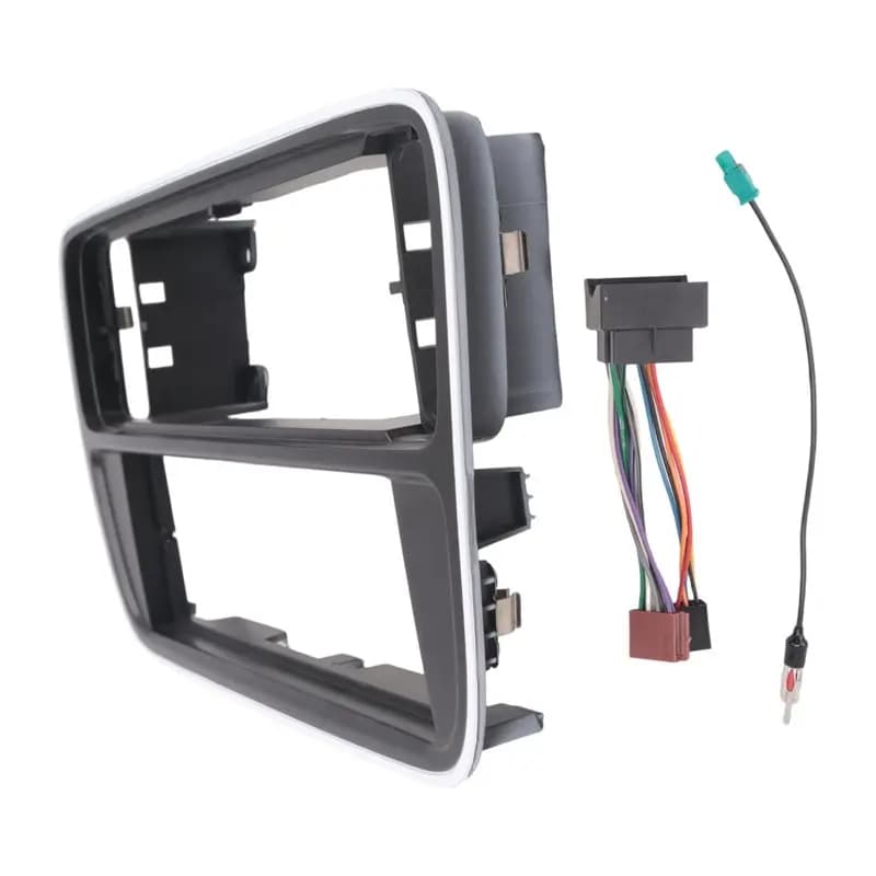 Kit Affidabile per Autoradio 1 DIN con Antenna per Skoda Citigo Seat Mii 2012+ Cornice Pannello Radio