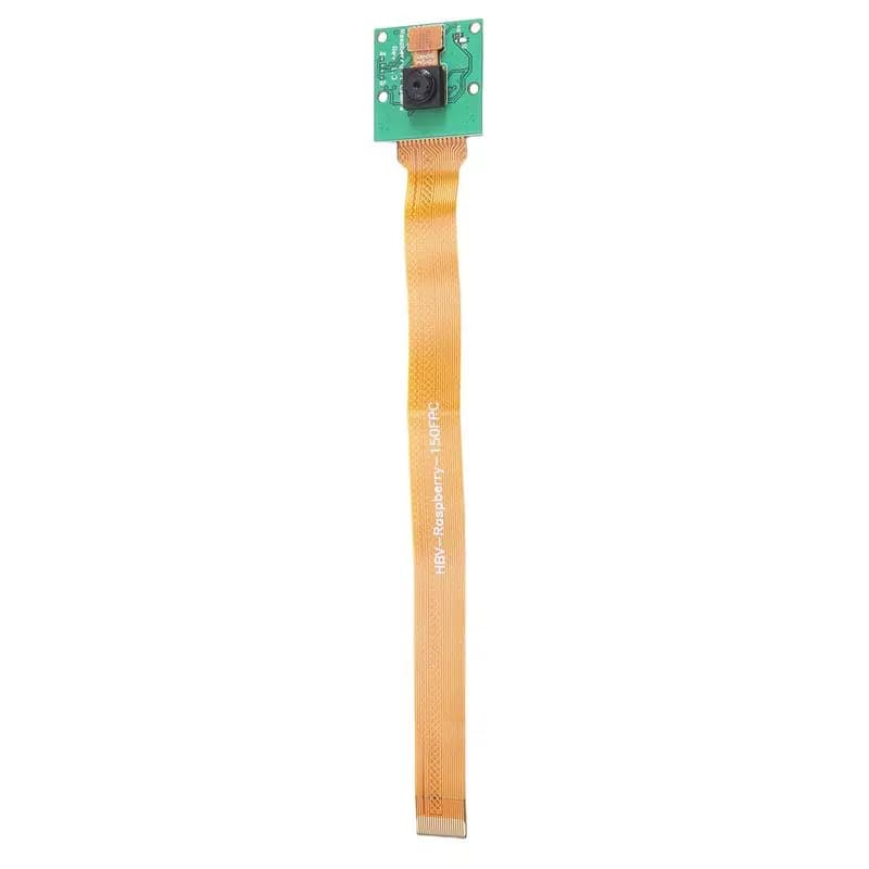 Modulo Fotocamera Mini da 5 Megapixel con Sensore 1080P OV5647 e Cavo da 6 Pollici a 15 Pin per Raspberry Pi Zero / 2W / W / 5