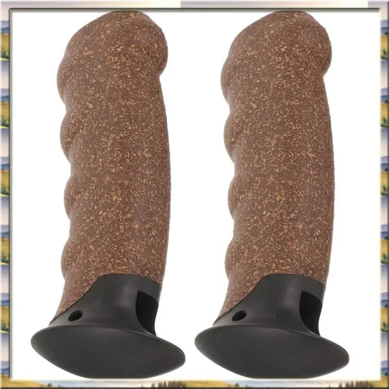 Budget-Friendly Hiking Pole Handle Cork Trekking Pole Grip Trekking Pole Tips Cork Hiking Pole Grip Walking Stick Handle Protect