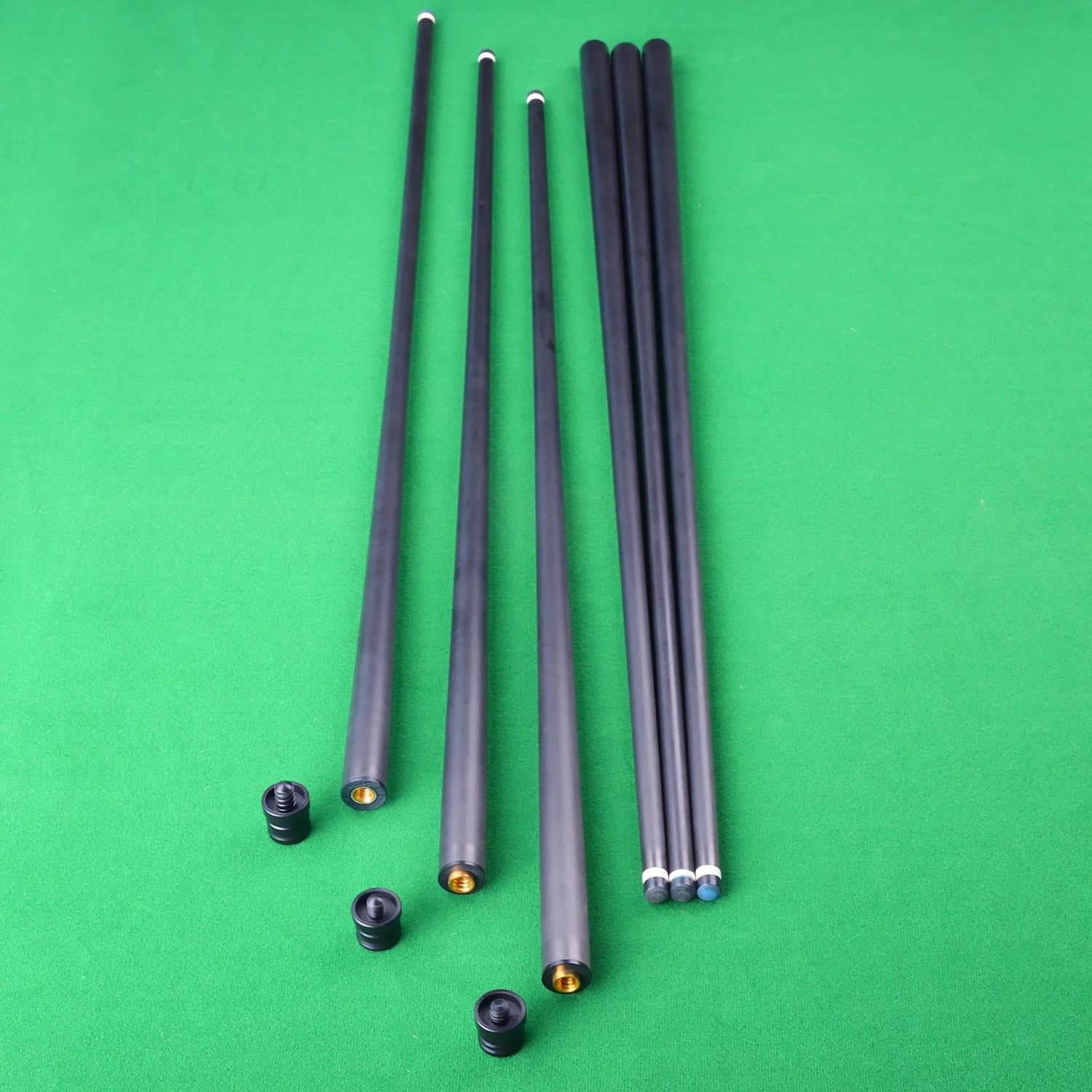 Sw Factory Direct Wholesale Custom Carbon Fiber Jump Break Cues Pool Cue Shafts Snooker Billiard Equipment