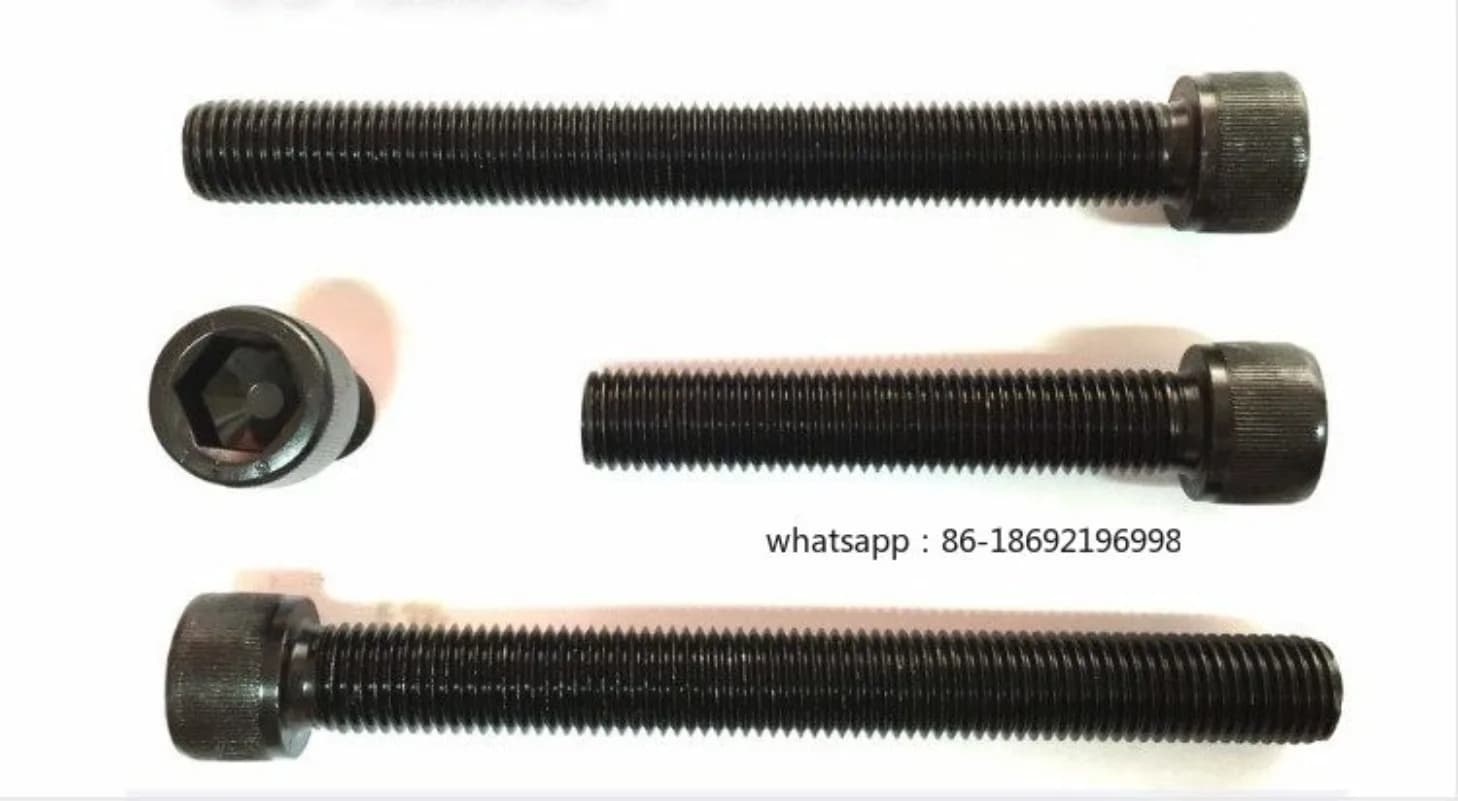 Suitable for Shuhua Treadmill Accessories Adjustment Running Belt Roller Screw M8 Black Full Tooth Allen Socket Screw