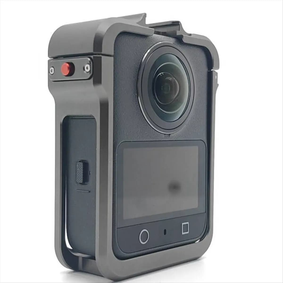 AT33 Magnetic Quick-Release Cage Frame for DJI Osmo 360 Camera 1/4 Screw Hole Cold Shoe Mount Action Camera Accessories