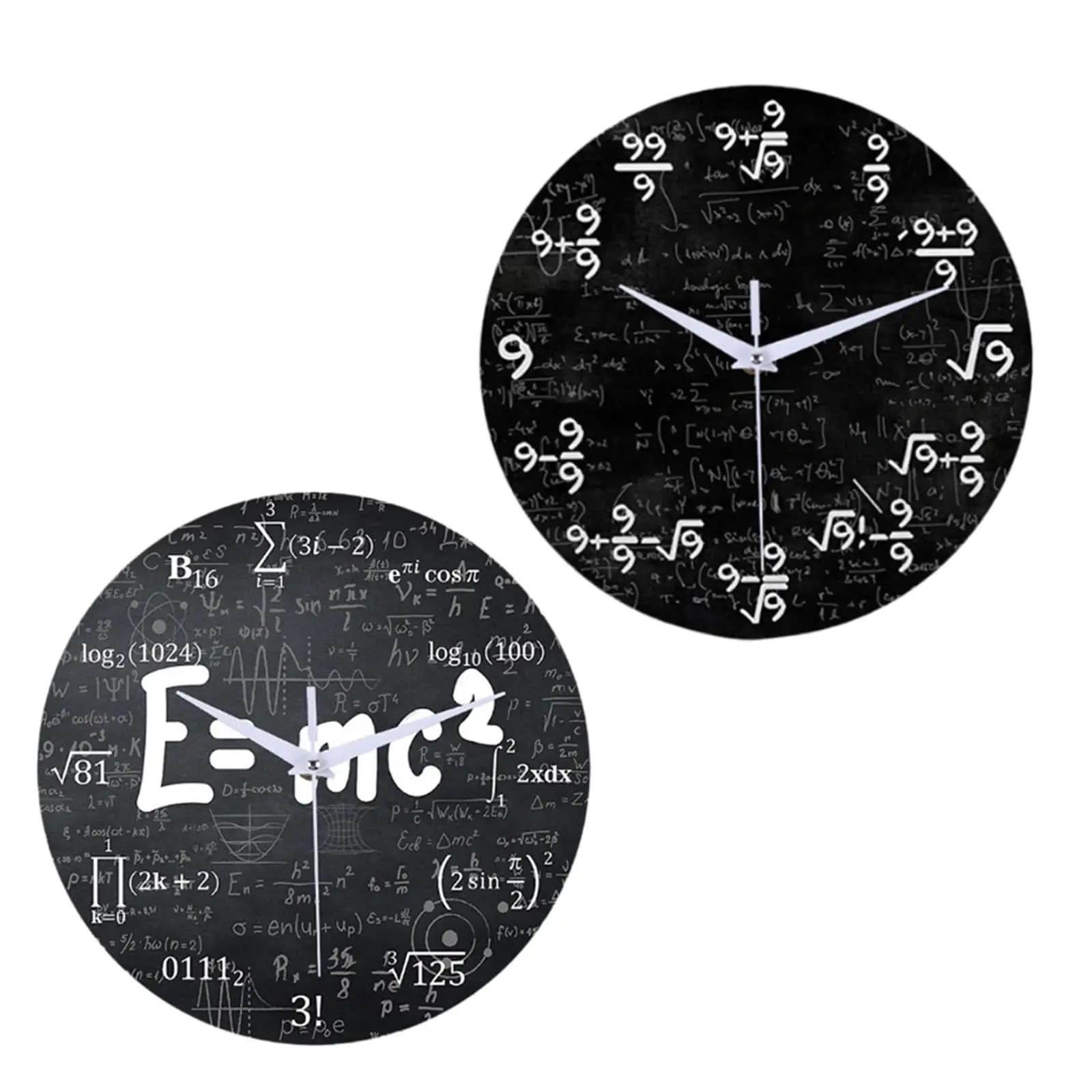 Orologio da parete matematico Orologio decorativo Pratico arredamento moderno da parete Silenzioso da appendere