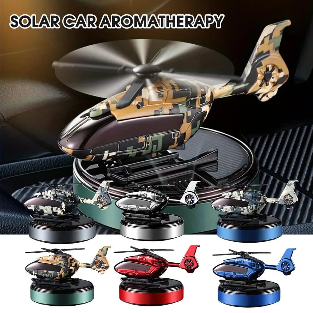 Solar Airplane Deodorant Solar Indoor Helicopter Trim Deodorant Elica Scent Diffuser Accessories I8N4