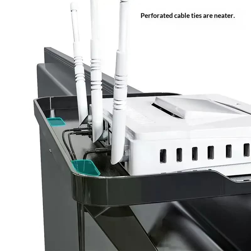 1Pc Adjustable Desktop Stand Foldable TV Screen Top Shelf Computer Monitor Box Router Office Set-Top Box Player Stand