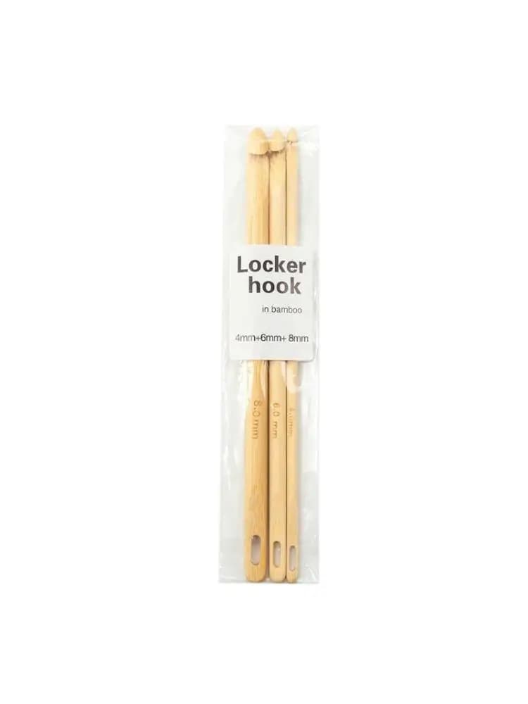 Set ganci per armadietti in legno da 3 pezzi 4/6/8mm Set aghi per filo per uncinetto Utensili per maglieria a mano