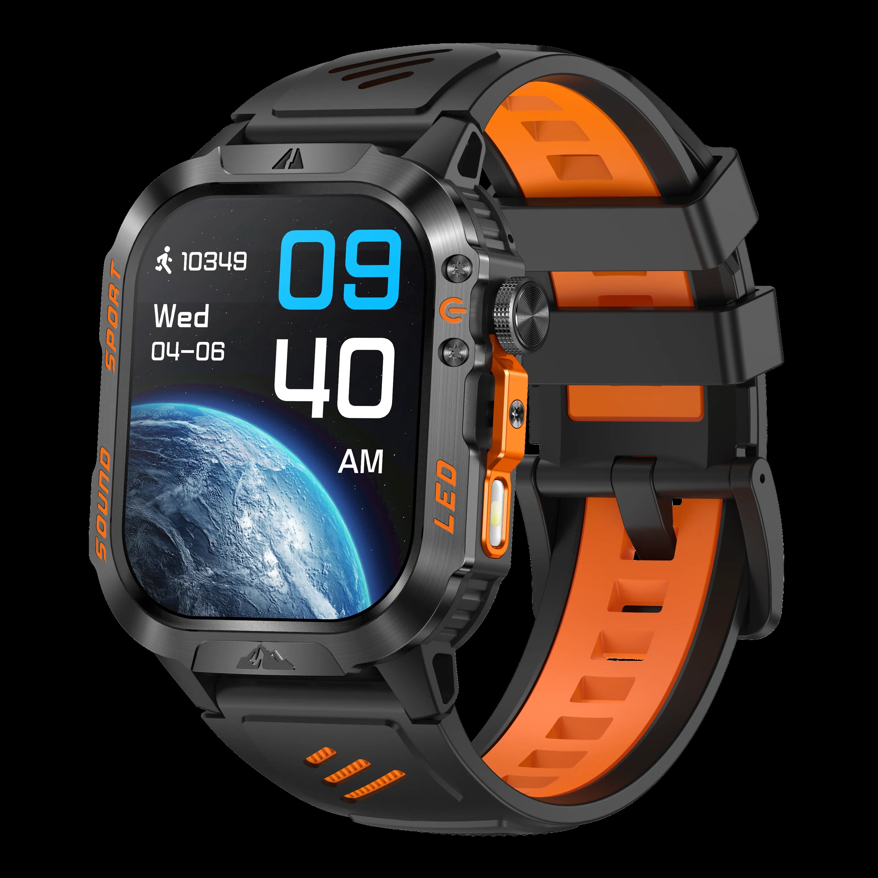 Smartwatch con Batteria a Lunga Durata da 1200mAh 2026, Chiamate Wireless, Monitoraggio Frequenza Cardiaca, Fitness Tracker, Impermeabile, per Uomini e Donne