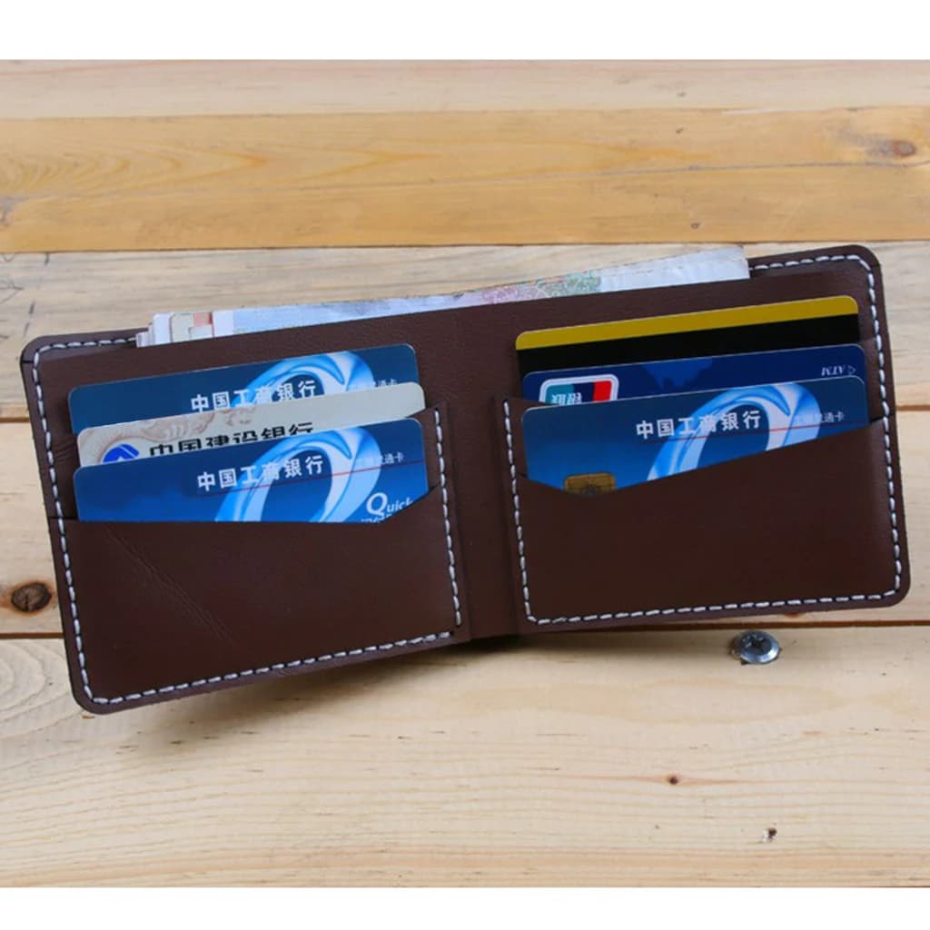 DIY Wallet Purse Pattern Complete Sewing Kit for Synthetic Fibre Folding Wallet Home Handmade