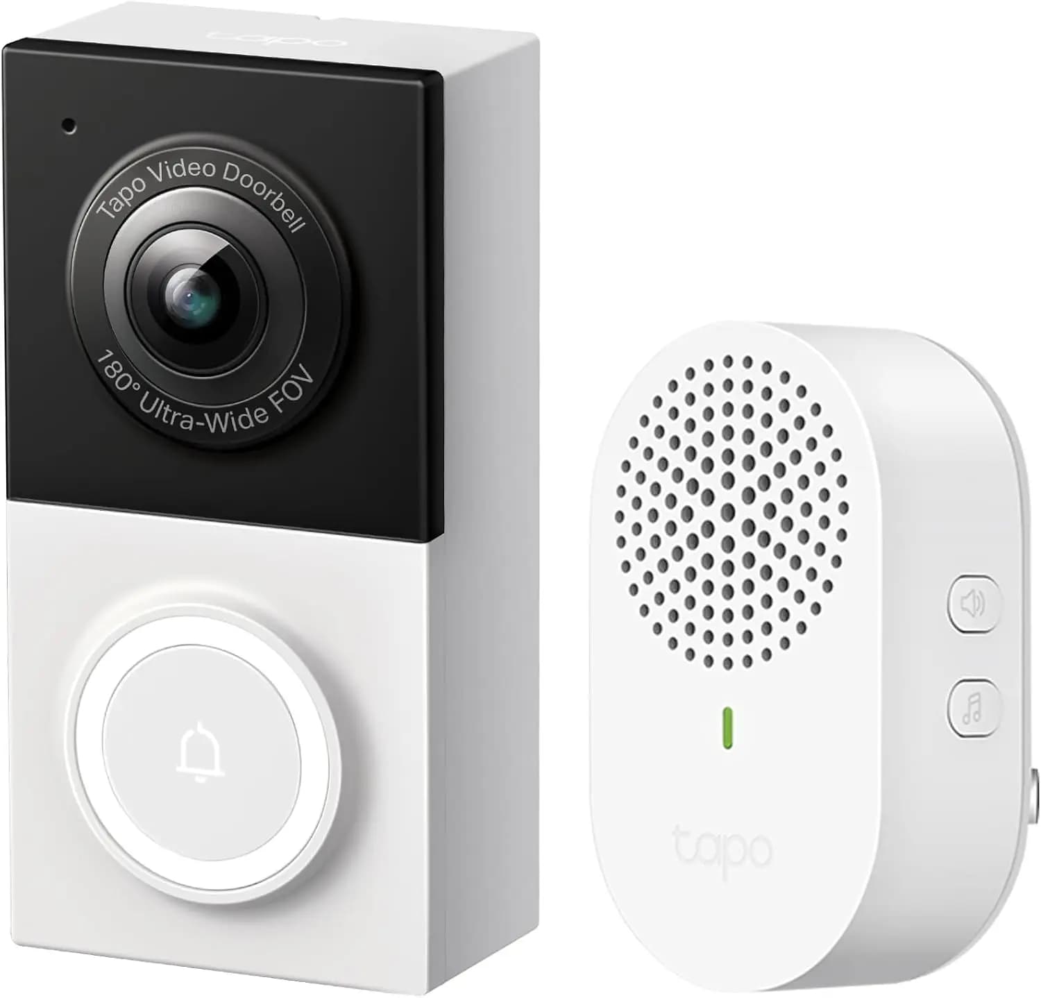 Videocitofono Smart Cablato 2K con Angolo di Visione di 180° ° Visualizzazione, Rilevamento AI, Visione Notturna a Colori e Archiviazione Locale/Cloud