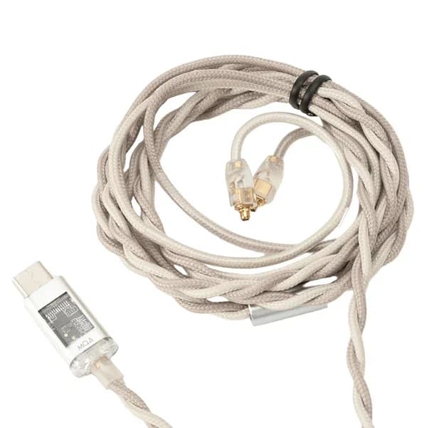 HIDIZS ST2 Pro Nebula USB-C DSP Earphone Cable0.78mm 2-pin/Black-Blue2-pin/Silver-Gray