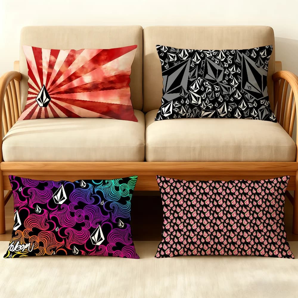 Fishion V-Volcom cushion cover Double sided Printed Room Bedding Hit Product Sofa Decorative