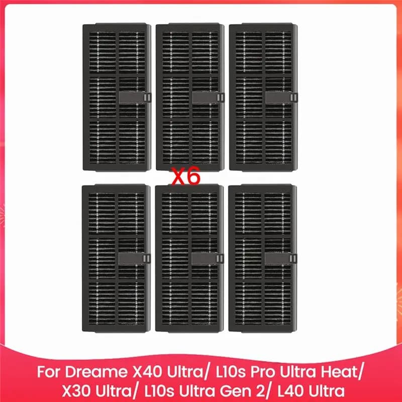Filtro HEPA ABJT per robot aspirapolvere Dreame X40 Ultra/ L10s Pro Ultra Heat/ X30 Ultra/ L10s Ultra Gen 2/ L40 Ultra