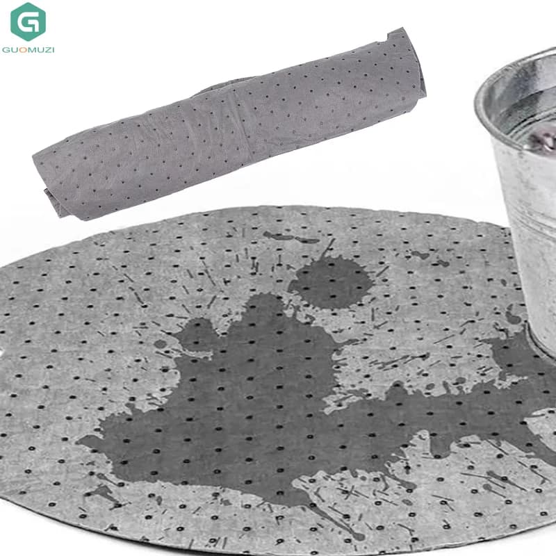 1PCS Tamburo Top Tamponi Assorbenti Per 55 Galloni Tamburi Barile Tamponi Assorbenti Olio Zerbino 22 Pollici Diametro Coperchio tappetino olio