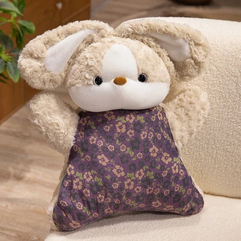 Cuscino Scaldamani in Peluche a Forma di Cartone Animato per Adulti, Decorazione per la Casa, Supporto Lombare, Bambola Imbottita per il Relax