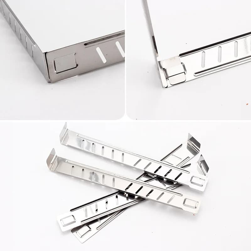 Foldable outdoor gas cooker Windproof screen Shield for stainless steel burner Portable camping cooker Windproof protection