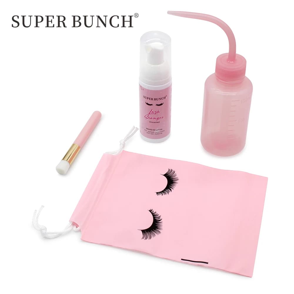 Super Bunch Eyelash Shampoo Extension Fake Eyelashes Supply Mousse Palpebra Foam Detergent Washer Makeup Tools Super Concentrate