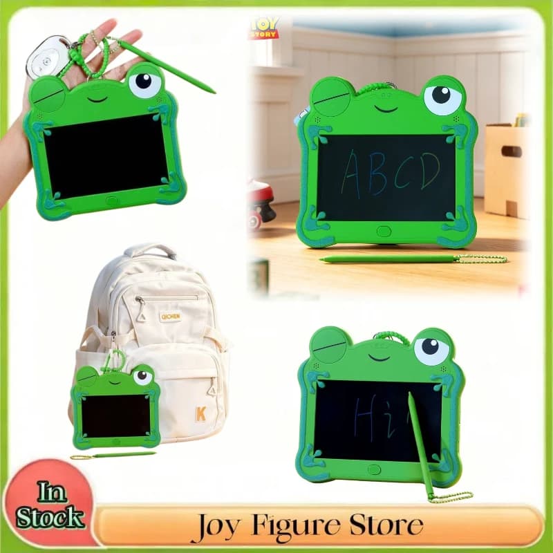 Toy Story 5 Authentic Frog Lilypad LCD Tablet Keychain Erasable Drawing Puzzle Drawing Erasable Handwritten Bag Pendant Toy Gift