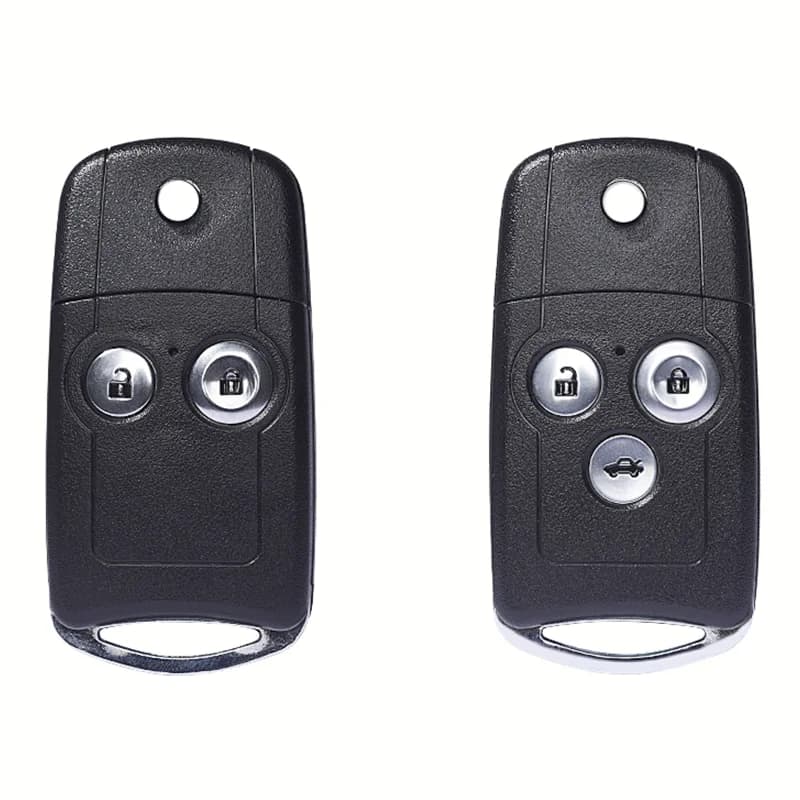 Chiave a distanza Shell 2/3 pulsanti per Honda Civic Accord Jazz CRV HRV CRZ per Acura TL TSX ZDX RSX Flip chiave pieghevole accessori per auto
