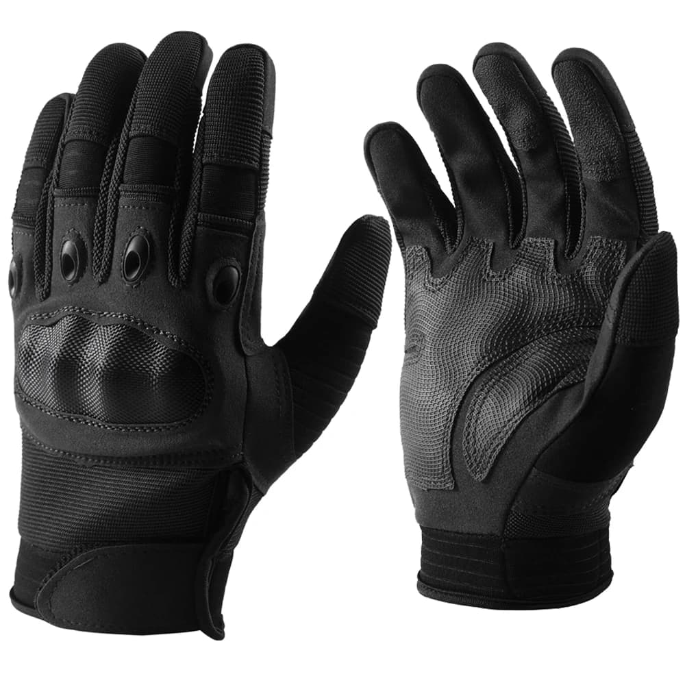 Tactical touch screen gloves for outdoor sports, paintball, hunting, airsoft, combat, cycling, anti-slip protection, full-fiction gloves