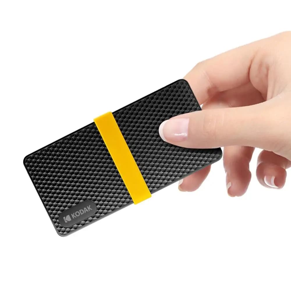 KODAK X200 SSD esterno 1TB Disco rigido HD Externo USB3.1 Mini SSD portatile 256B 512GB per laptop Smartphone PS4 PC MAC TV