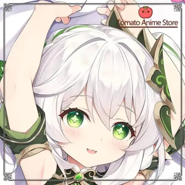 Fodera per Cuscino Dakimakura Genshin Impact Nahida Anime Giapponese Cosplay Otaku - Regalo di Natale