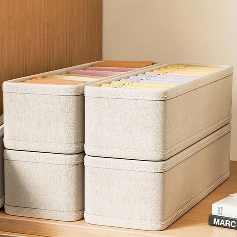 Drawer Organizer Socks Pants Storage Box Underwear Organizers Cabinet Wardrobe Bedroom Home Leggings Organizer Storage Boxes
