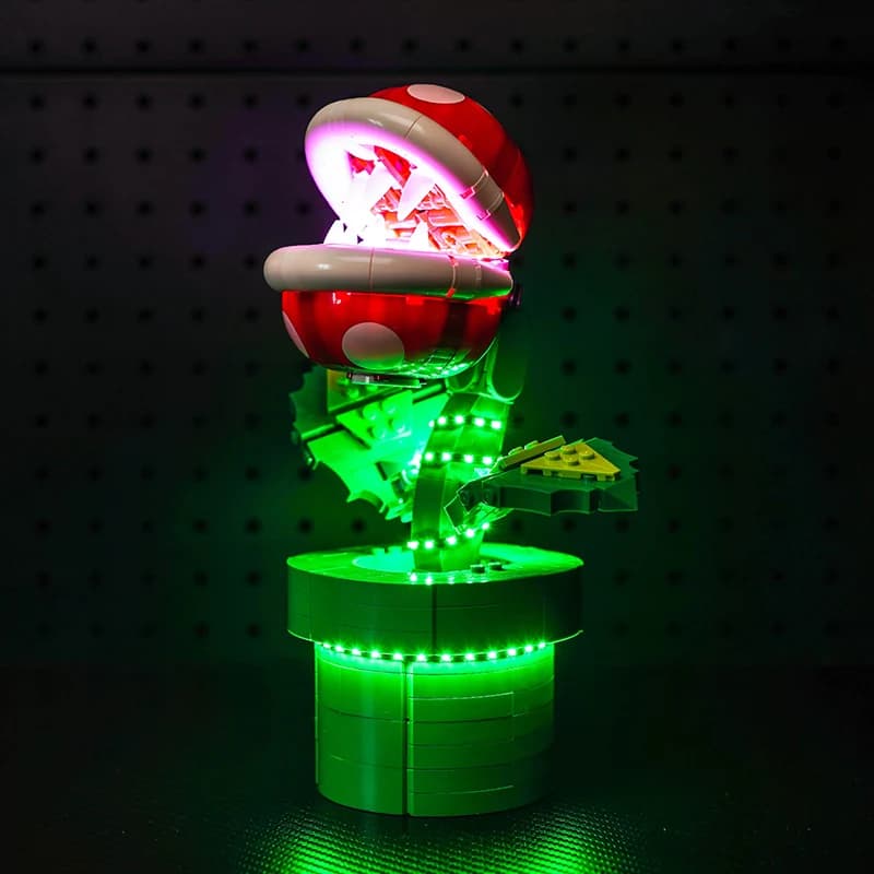 Kit di illuminazione LED fai-da-te avanzato per il modello di uomo che mangia fiori (solo luci LED, senza modello di costruzione) 71426