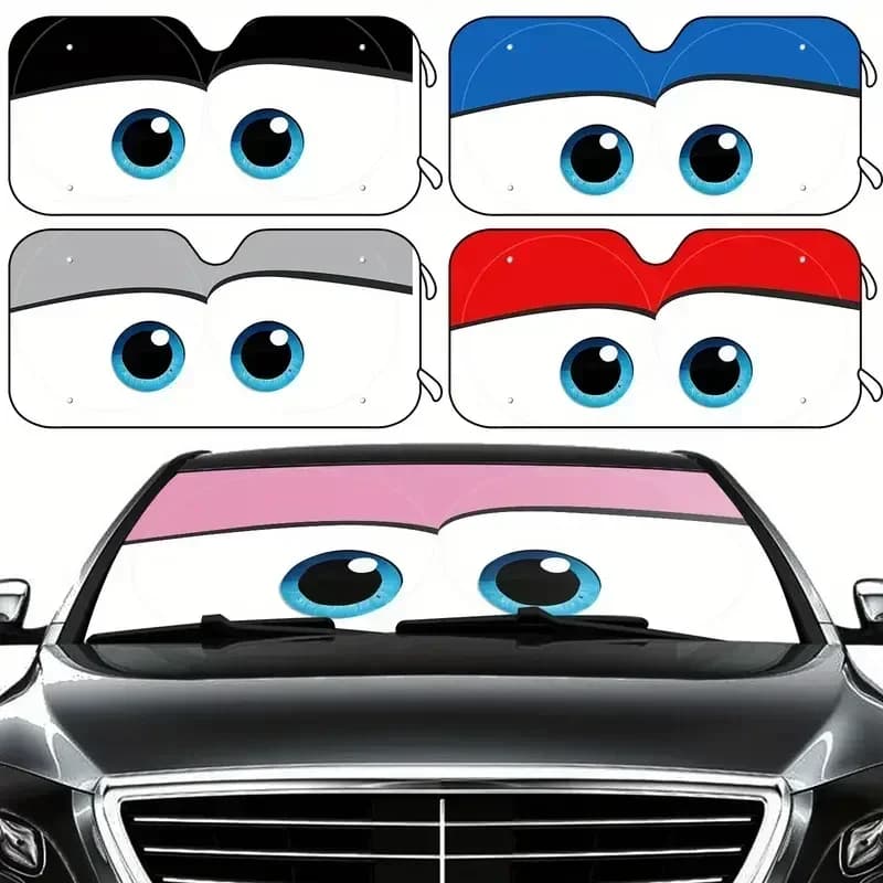 Parasole Riscaldato per Parabrezza Auto in 6 Colori, Copertura per Finestrini, Protezione Solare per Auto