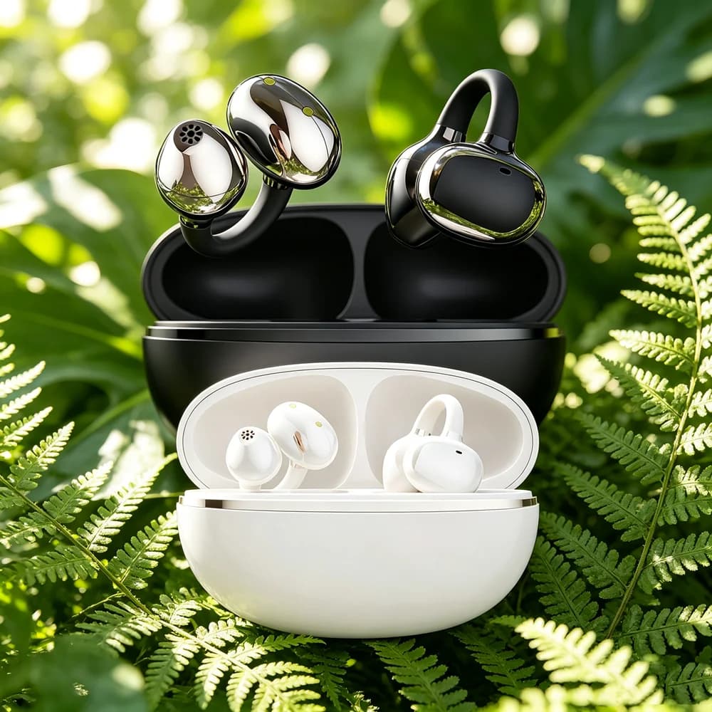 Bluetooth Earbuds Bluetooth Headphones Ergonomic Bluetooth Headsets Reduce Ear Fatigue During Extended Gaming or Work Sessions