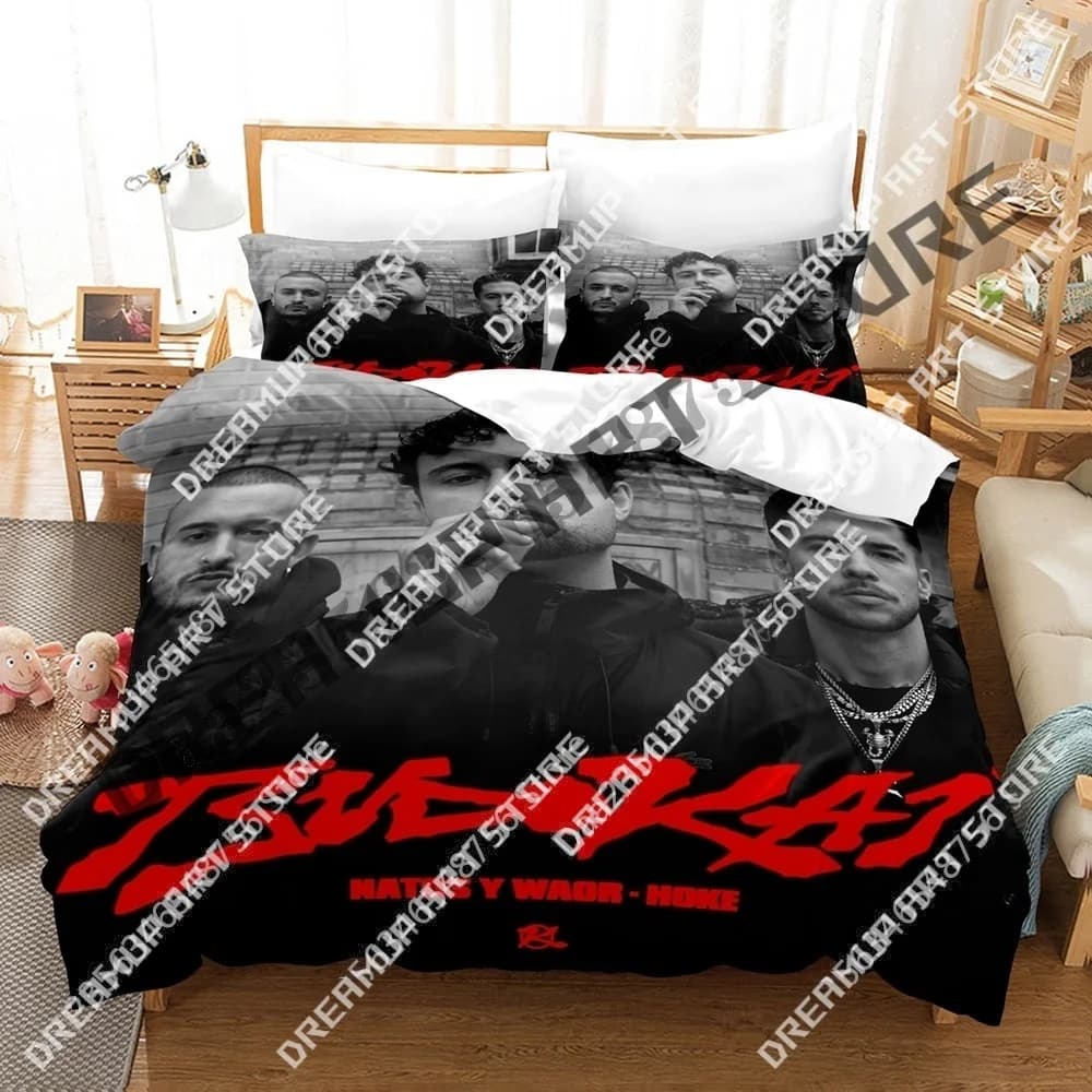 3D Stampa Cuore Natos Y Waor Set biancheria da letto Twin Queen King Full Size Copripiumino Federa Letto ragazzi ragazze Tessili per la casa per adulti