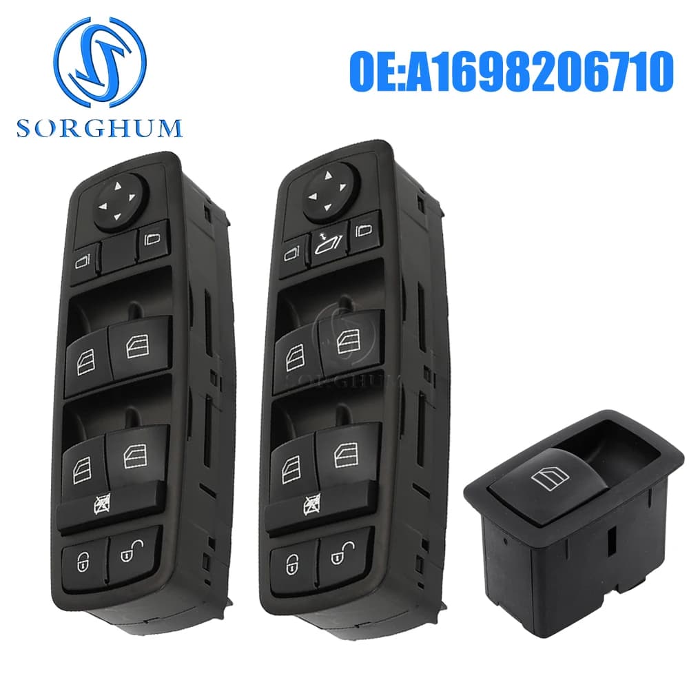 SORGHUM Power Window lock interruttore di controllo muslimah 1698206610 per Mercedes-Benz B-Klasse W245 W169 A-Klasse A 169 820 67 10 3P